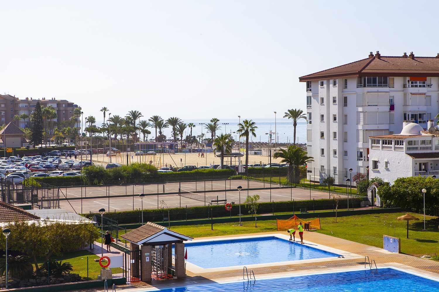 A 100M De Playa Piscina Y Todos Los Servicios Appartement Torrox Buitenkant foto