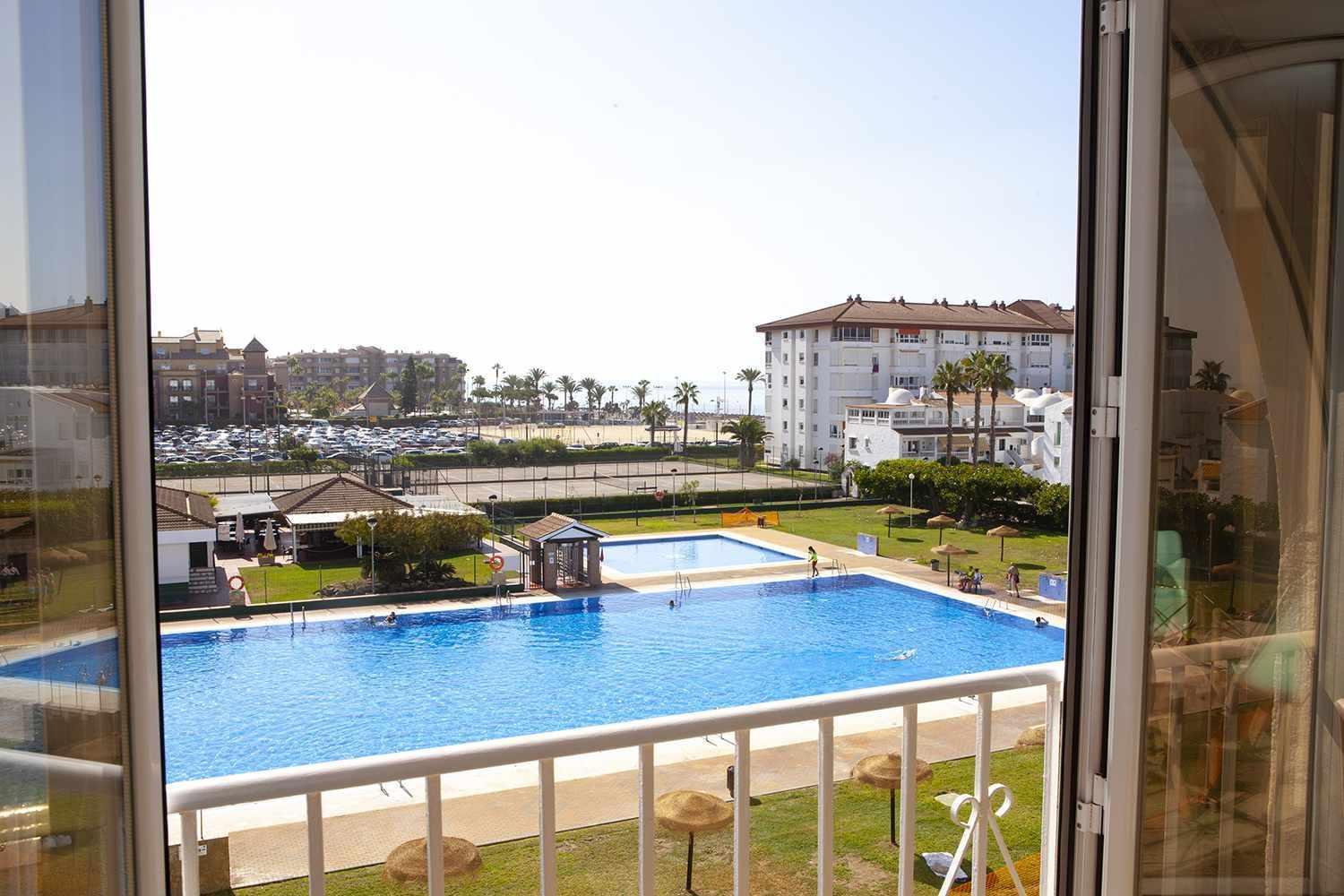 A 100M De Playa Piscina Y Todos Los Servicios Appartement Torrox Buitenkant foto